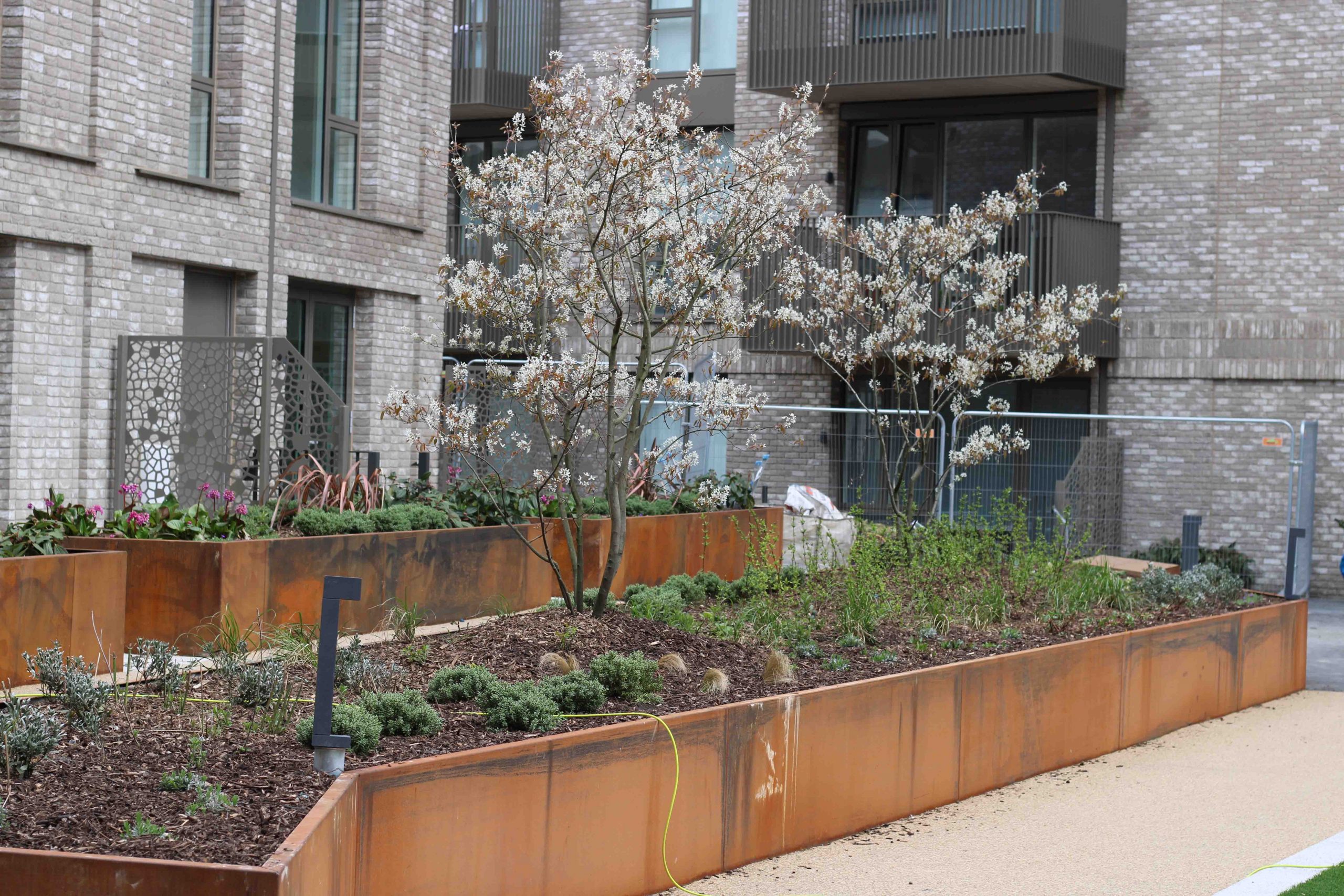 Velox Planter Edge Feature Project | Logic Manufactured Bespoke