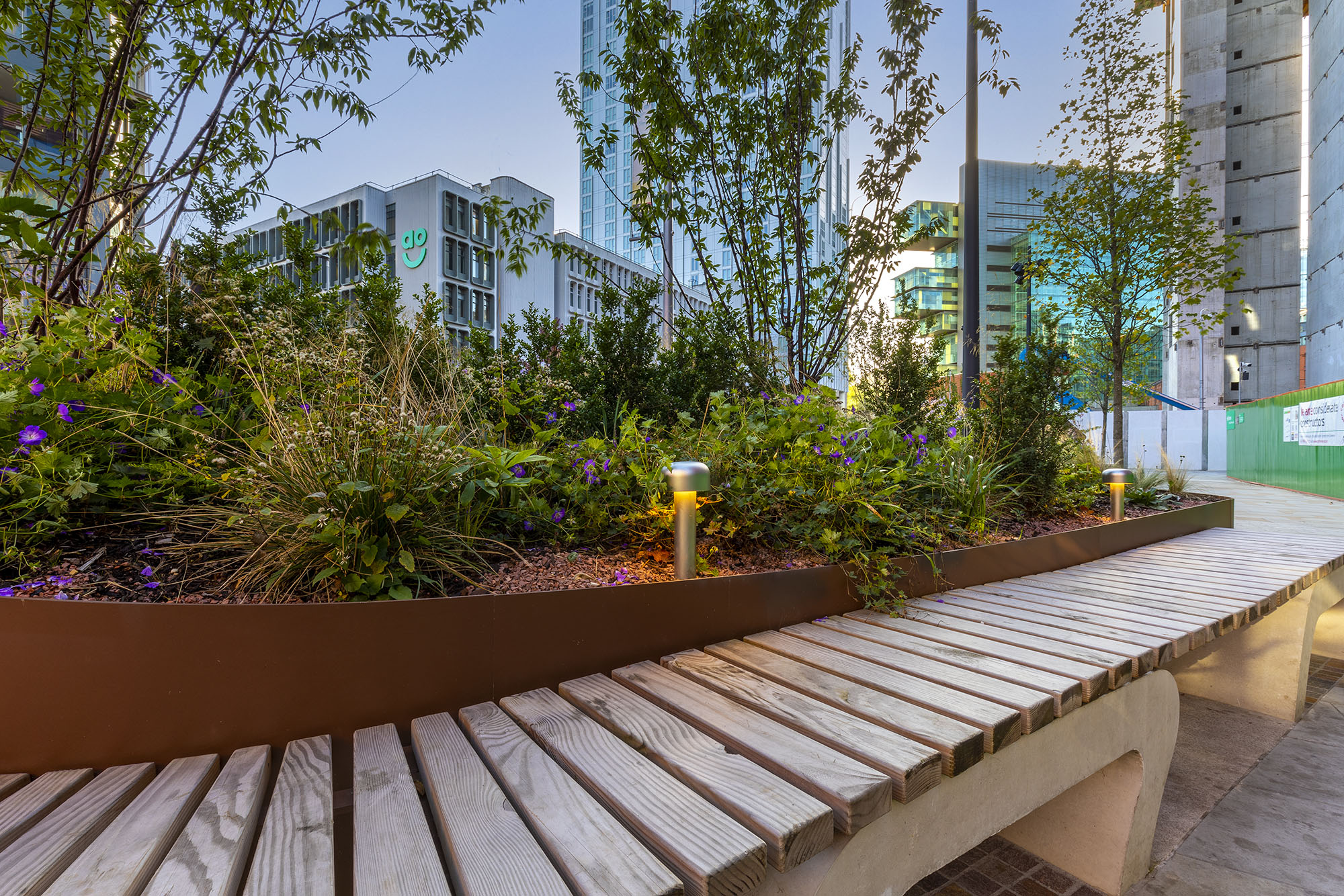 Corten Planter Edging Feature Project | Logic Manufactured Bespoke